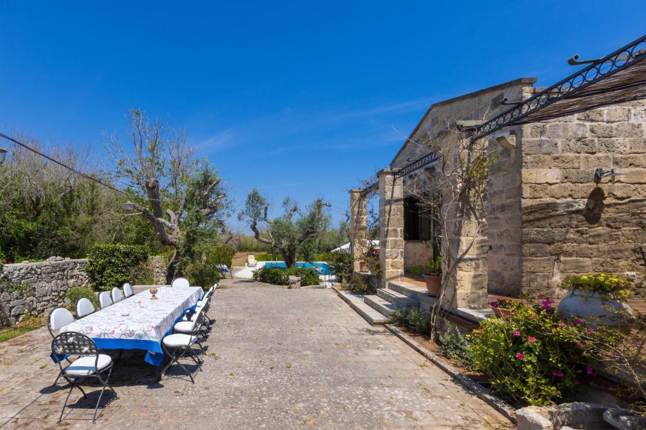 Casa Ulmi Con Piscina Acomodação com café da manhã Uggiano La Chiesa Exterior foto